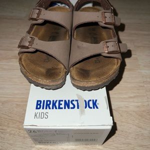 Toddler Mocha Birkenstock Sandals